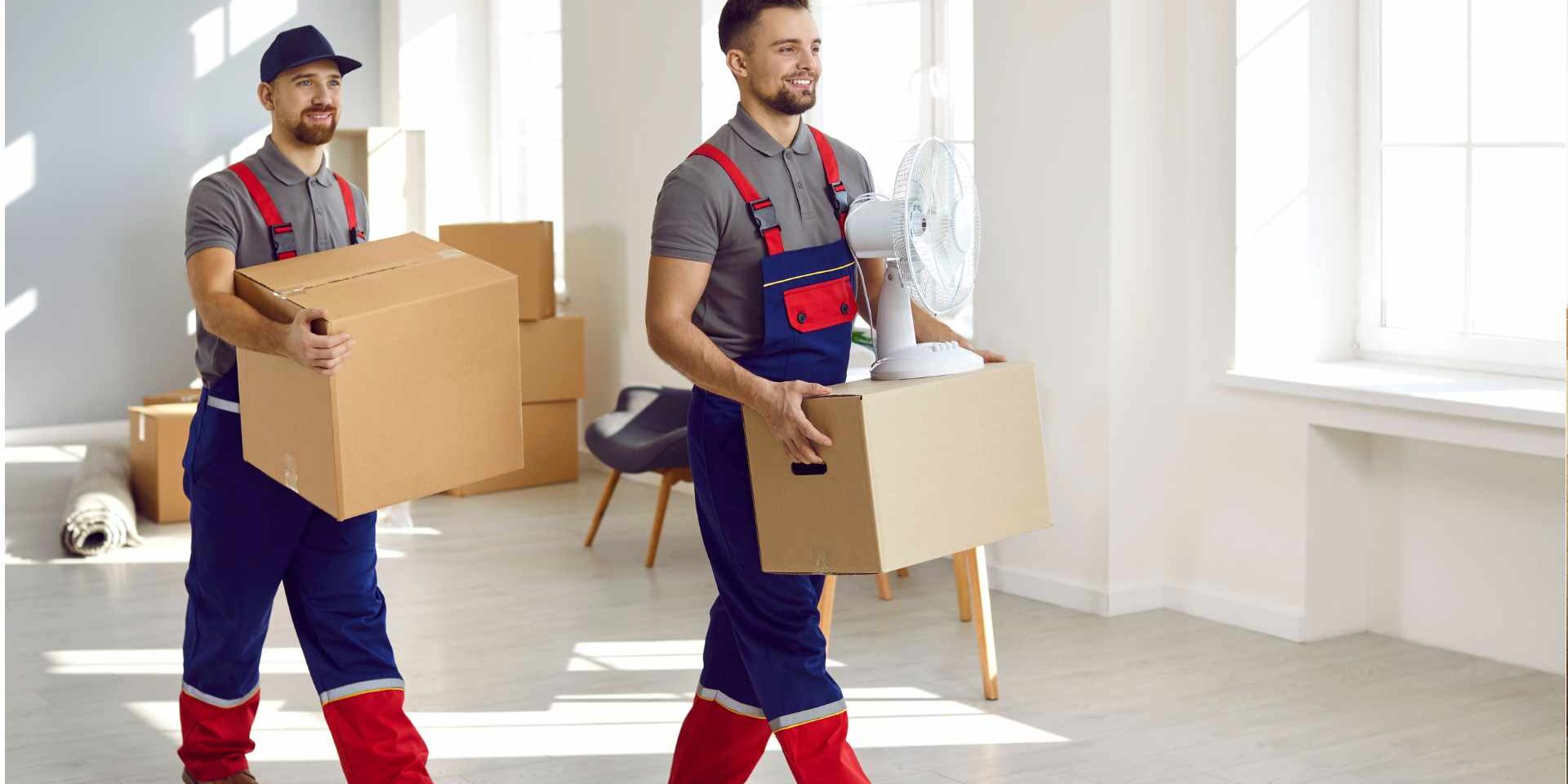 How should I dispose of packing materials after moving