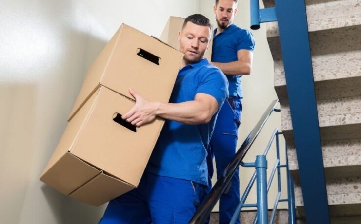 How heavy can boxes be for movers?